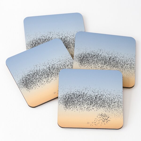 Item preview, A blur of birds designed and sold by GreyFeatherPhot.