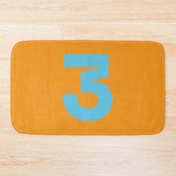 Item preview, 3 RIC. Driver Number 2022 Season (Blue/Orange BG) designed and sold by FilipeFerreira.