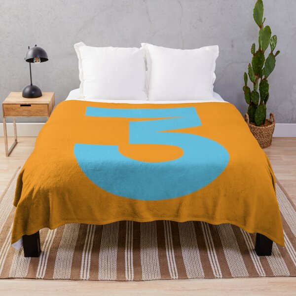 Item preview, 3 RIC. Driver Number 2022 Season (Blue/Orange BG) designed and sold by FilipeFerreira.