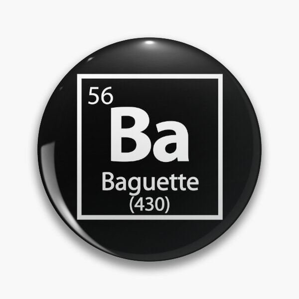 Item preview, Baguette Element Periodic Table designed and sold by TravelScientist.