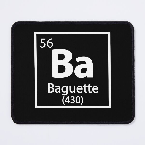 Item preview, Baguette Element Periodic Table designed and sold by TravelScientist.