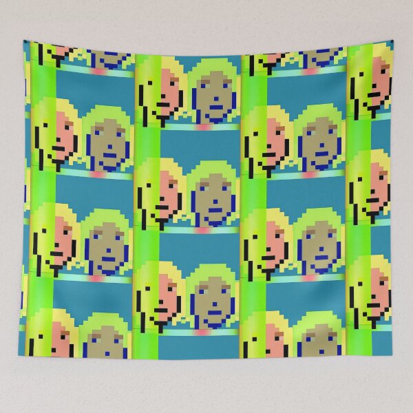 Item preview, A Blonde Twin Girl is Waiting For Someone designed and sold by CDMCustom.