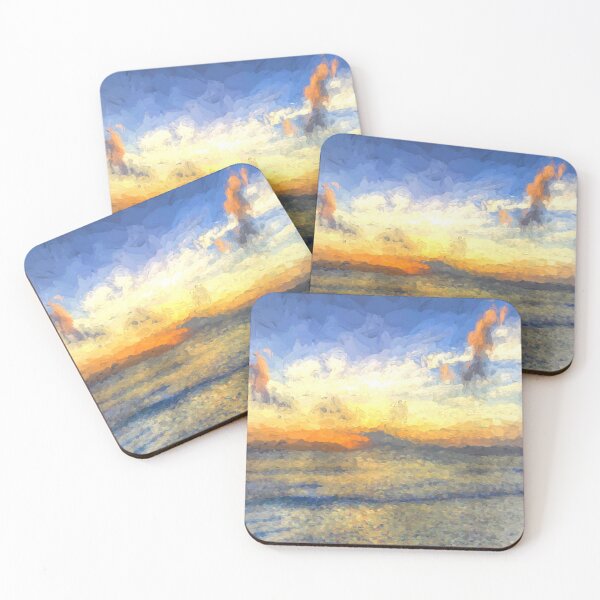 Item preview, Caribbean Sunset Sea Art designed and sold by Londonimages.