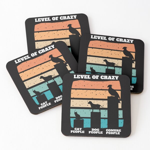 Item preview, Copy of Level of crazy conure people designed and sold by Douniaya.