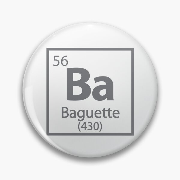 Item preview, Baguette Element Periodic Table designed and sold by TravelScientist.