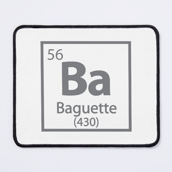 Item preview, Baguette Element Periodic Table designed and sold by TravelScientist.