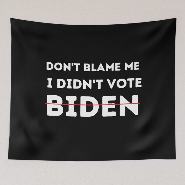 Item preview, dont blame me i didnt vote biden designed and sold by adelferhat.