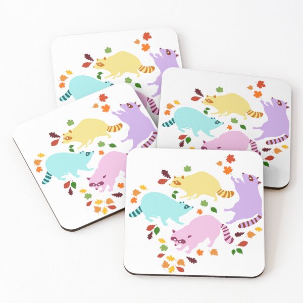 Item preview, raccoon party designed and sold by Barnu Flex.