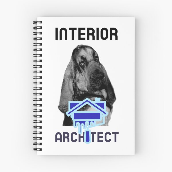 Item preview, funny bloodhound dog mantrailing T-shirt, interior architect designed and sold by MayaAndNora.