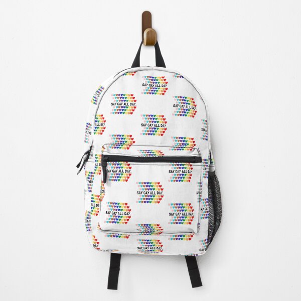 Item preview, Say Gay All Day | Ohio | House Bill 616 | HB616 | LGBTQ+ | Stop Hate | Stop H8 | Ally | Black Text White Outline Version designed and sold by CtrlZDigitalD.