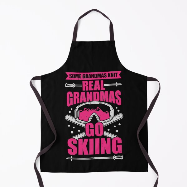 Item preview, Some Grandmas Knit Real Grandmas Go Skiing designed and sold by Marcid95.