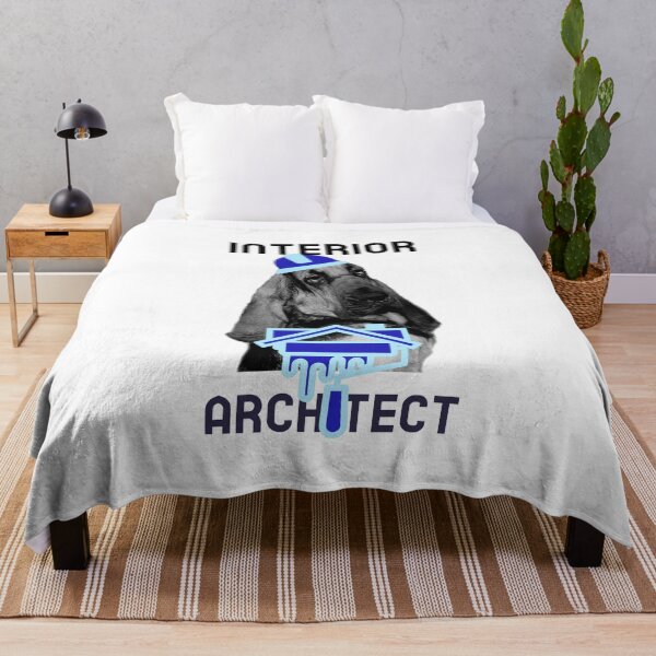 Item preview, funny bloodhound dog mantrailing T-shirt, interior architect designed and sold by MayaAndNora.