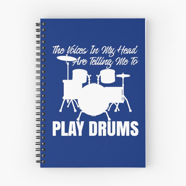 Item preview, The Voices In My Head Are Telling Me To Go Play Drums designed and sold by TheCrazyBear.