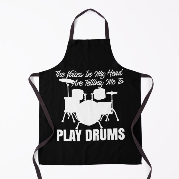 Item preview, The Voices In My Head Are Telling Me To Go Play Drums designed and sold by TheCrazyBear.