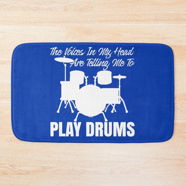 Item preview, The Voices In My Head Are Telling Me To Go Play Drums designed and sold by TheCrazyBear.