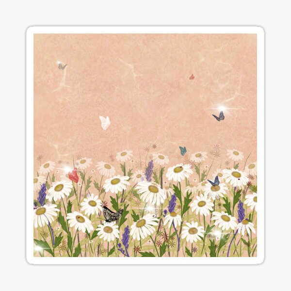 Blooming Daisies  Sticker