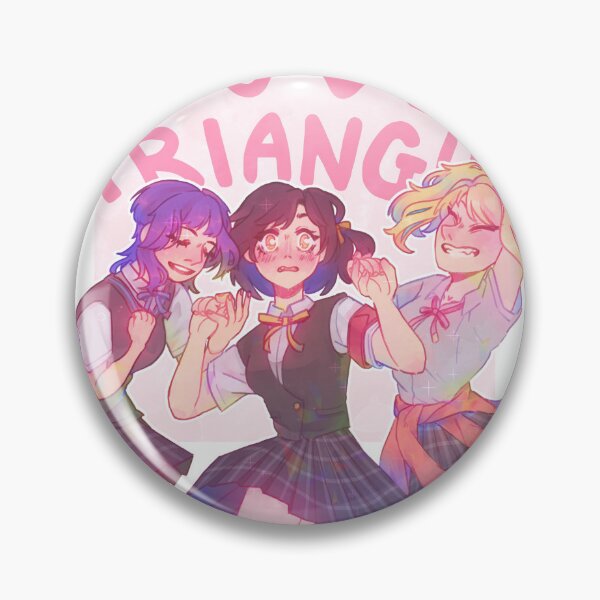 Item preview, love triangle designed and sold by tiny-horror.