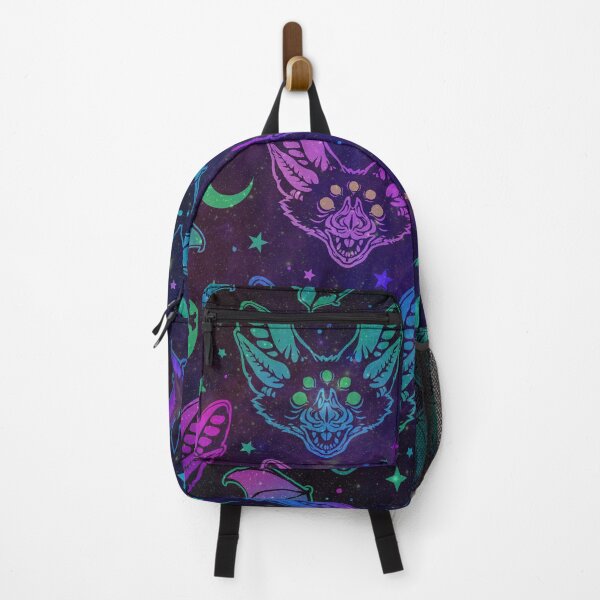 Item preview, space holography neon bats galaxy pattern designed and sold by Beeroclock.