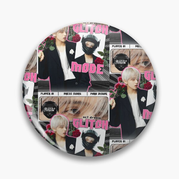Item preview, Glitch Mode ♡ Park Jisung ! [NCT DREAM]  designed and sold by theboredmochi.