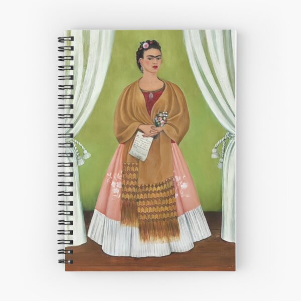 Item preview, Self Portrait Dedicated to Leon Trotsky (Between the Curtains) - Frida Kahlo designed and sold by FridaBubble.