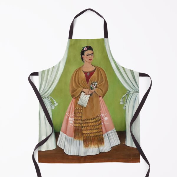 Item preview, Self Portrait Dedicated to Leon Trotsky (Between the Curtains) - Frida Kahlo designed and sold by FridaBubble.