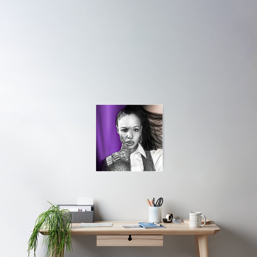 Póster «Sisi Stringer fanart - Mileena Mortal Kombat película 2021» de