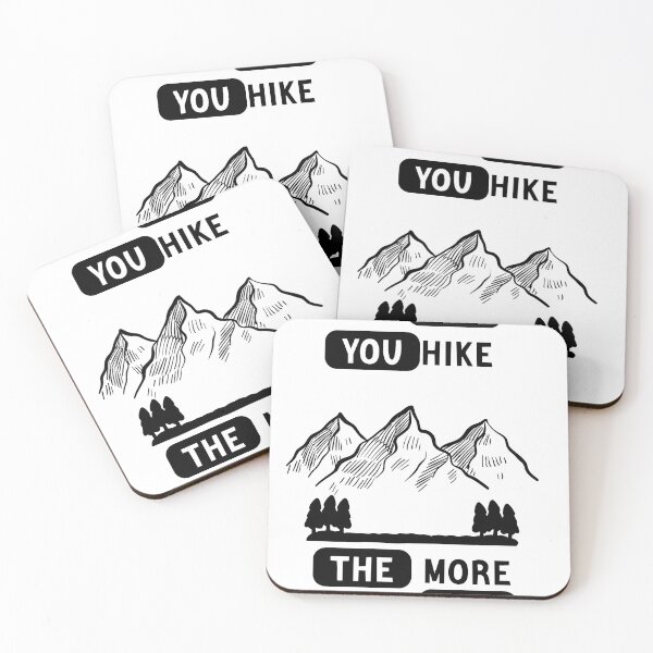 Item preview, The More You Hike The More You Like designed and sold by artMechbal.