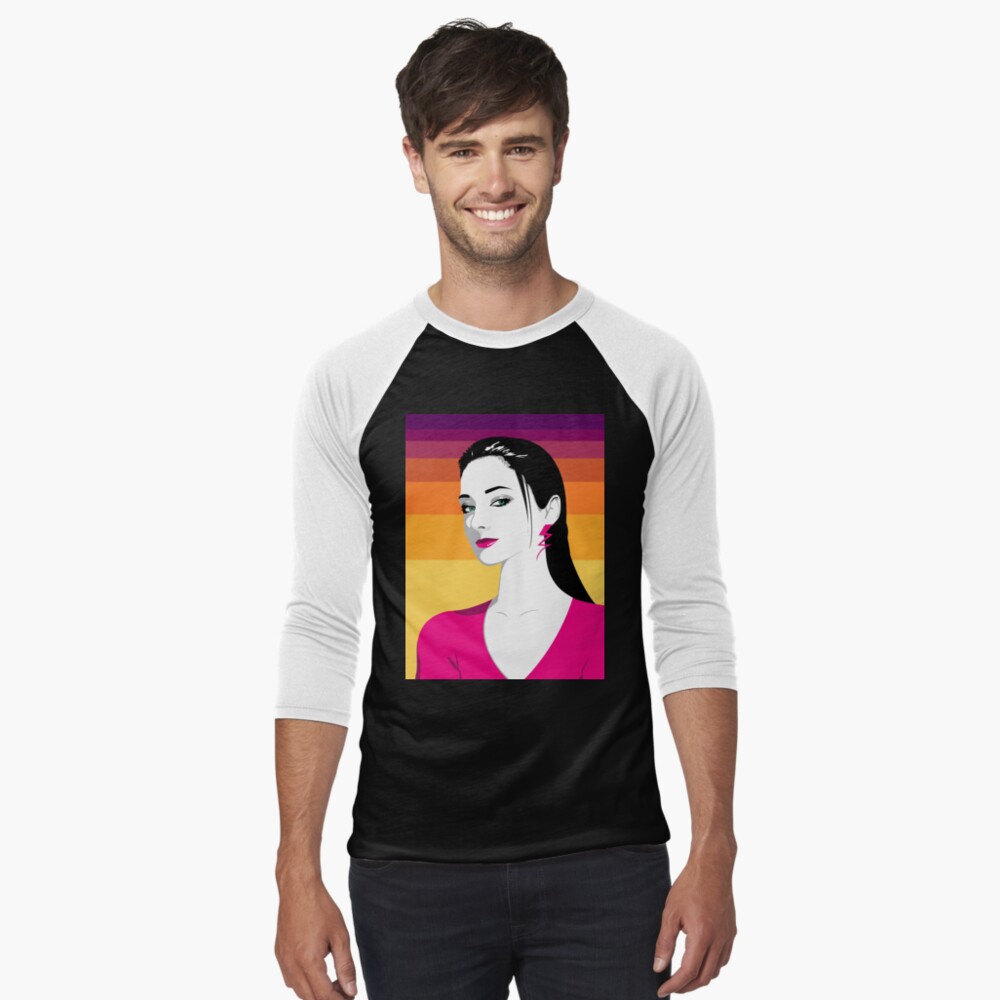Item preview, Baseball ¾ Sleeve T-Shirt designed and sold by djspacegr.