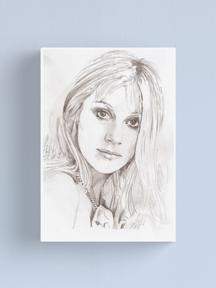 Alternate view of Helen Mirren Canvas Print