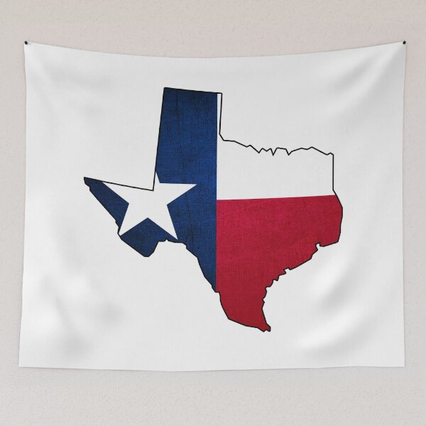 Item preview, Texas Map Flag designed and sold by BeccaDaniels.