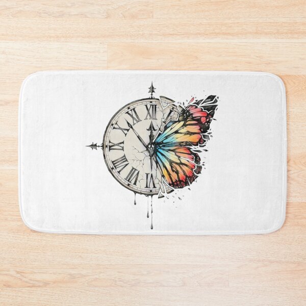 Item preview, Time Clock Butterfly designed and sold by MusicSkateboard.