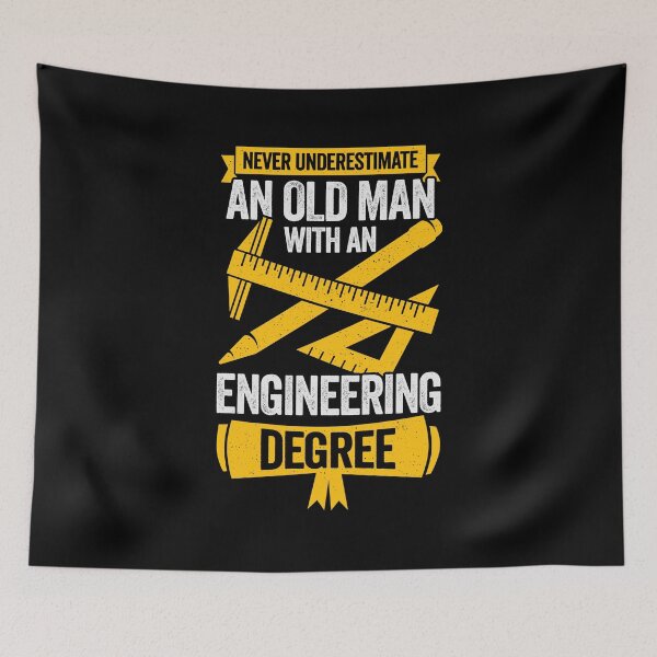 Item preview, Old Man Engineering Grandpa Engineer Gift designed and sold by Marcid95.
