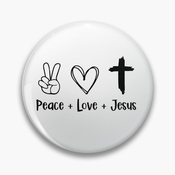 Item preview, peace love jesus designed and sold by Ashi17.