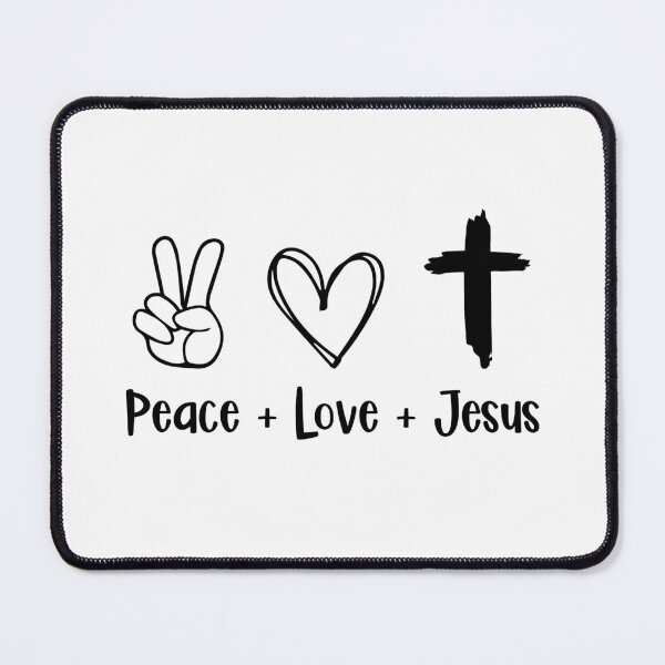 Item preview, peace love jesus designed and sold by Ashi17.