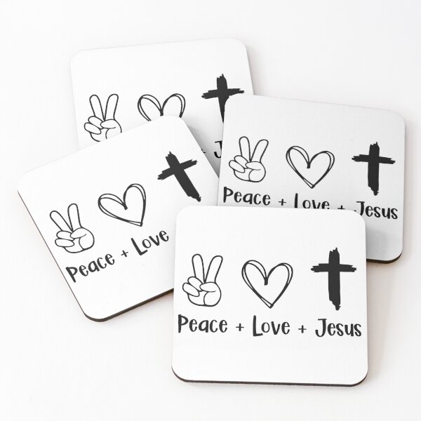 Item preview, peace love jesus designed and sold by Ashi17.
