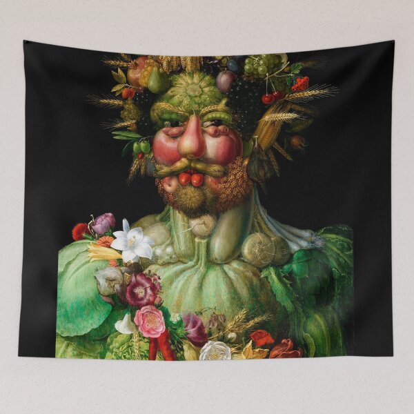 Item preview, Rudolf II as Vertumnus by Giuseppe Arcimboldo designed and sold by TeeARTHY.