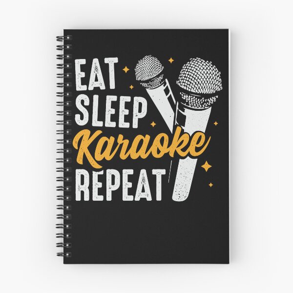 Item preview, Eat Sleep Karaoke Repeat Party Singing Singer Gift designed and sold by Marcid95.