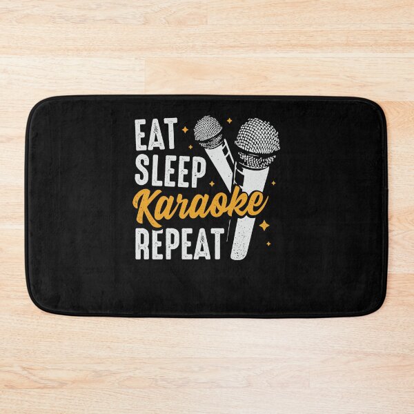 Item preview, Eat Sleep Karaoke Repeat Party Singing Singer Gift designed and sold by Marcid95.