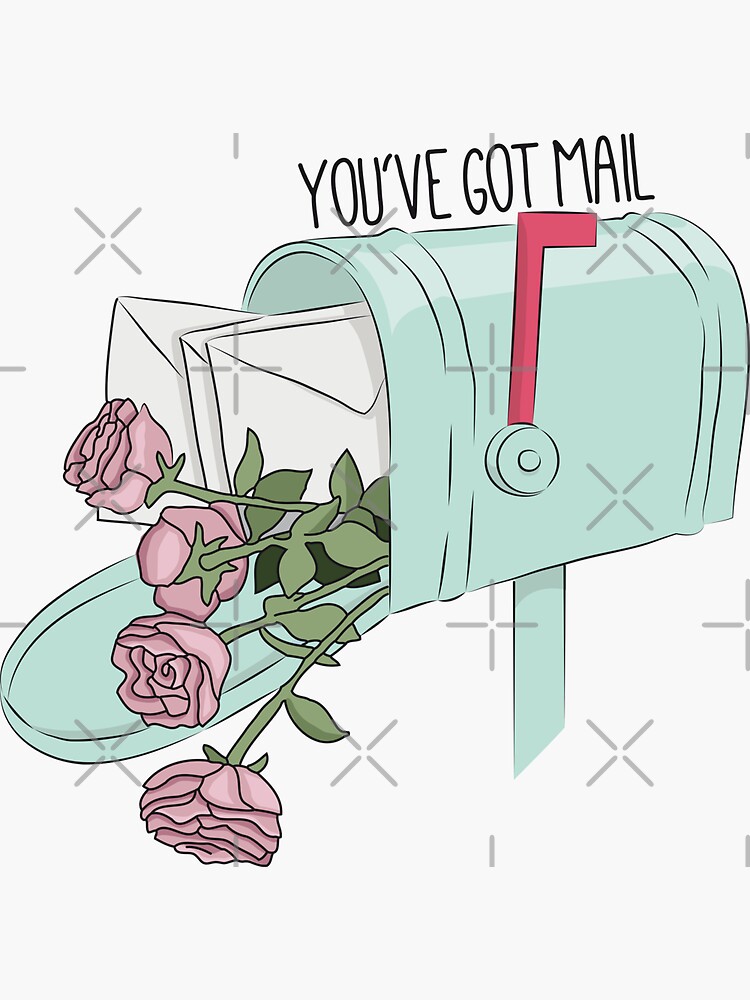 You've Got Mail Sticker for Sale by MsKayleenMarie