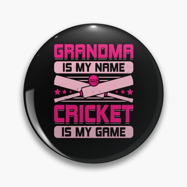 Item preview, Grandma Is My Name Cricket Is My Game designed and sold by Marcid95.