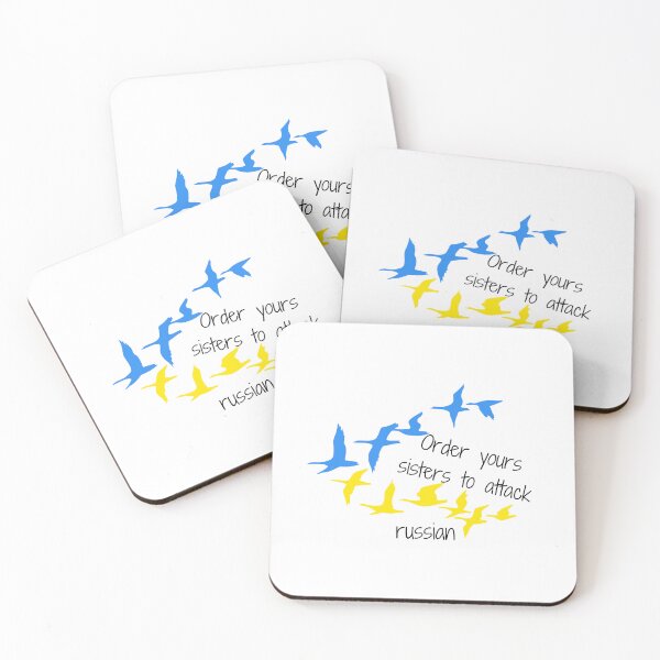 Item preview, Ukrainian birds. Order yours sisters to attack the russian designed and sold by fowons.