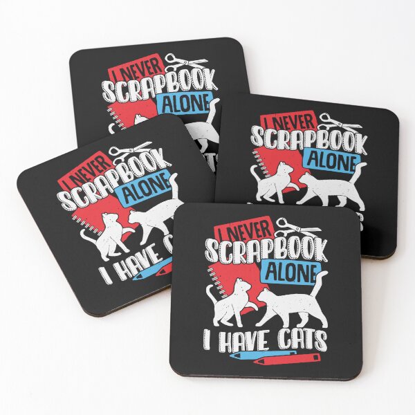 Item preview, I Never Scrapbook Alone I Have Cats designed and sold by Marcid95.
