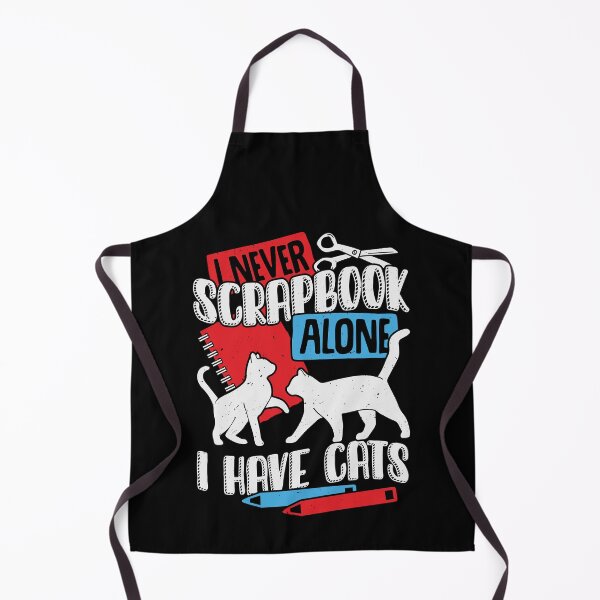 Item preview, I Never Scrapbook Alone I Have Cats designed and sold by Marcid95.