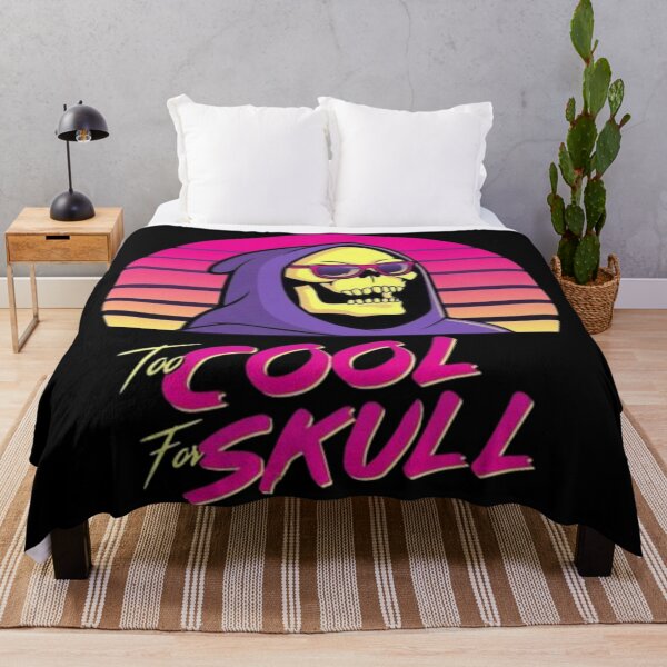Item preview, To Cool For Skull Skeletor designed and sold by MusicSkateboard.