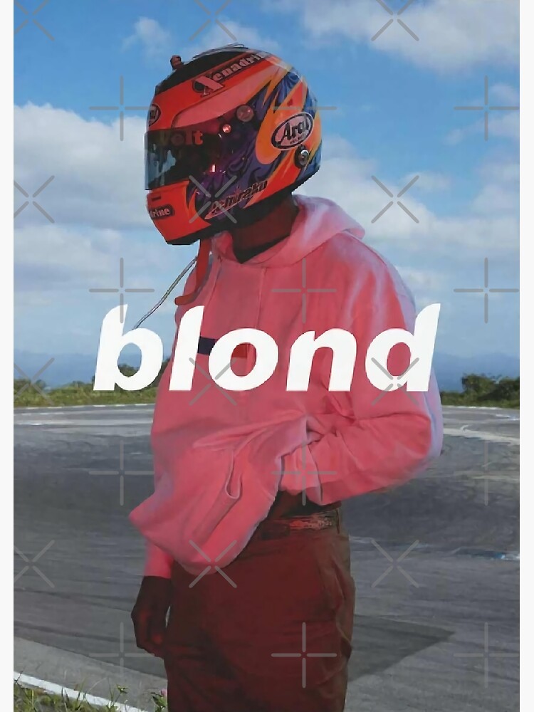 フランク・オーシャン Blond  Helmet ポスター Frank Ocean Blond ' Poster, picture, metal print, paint by