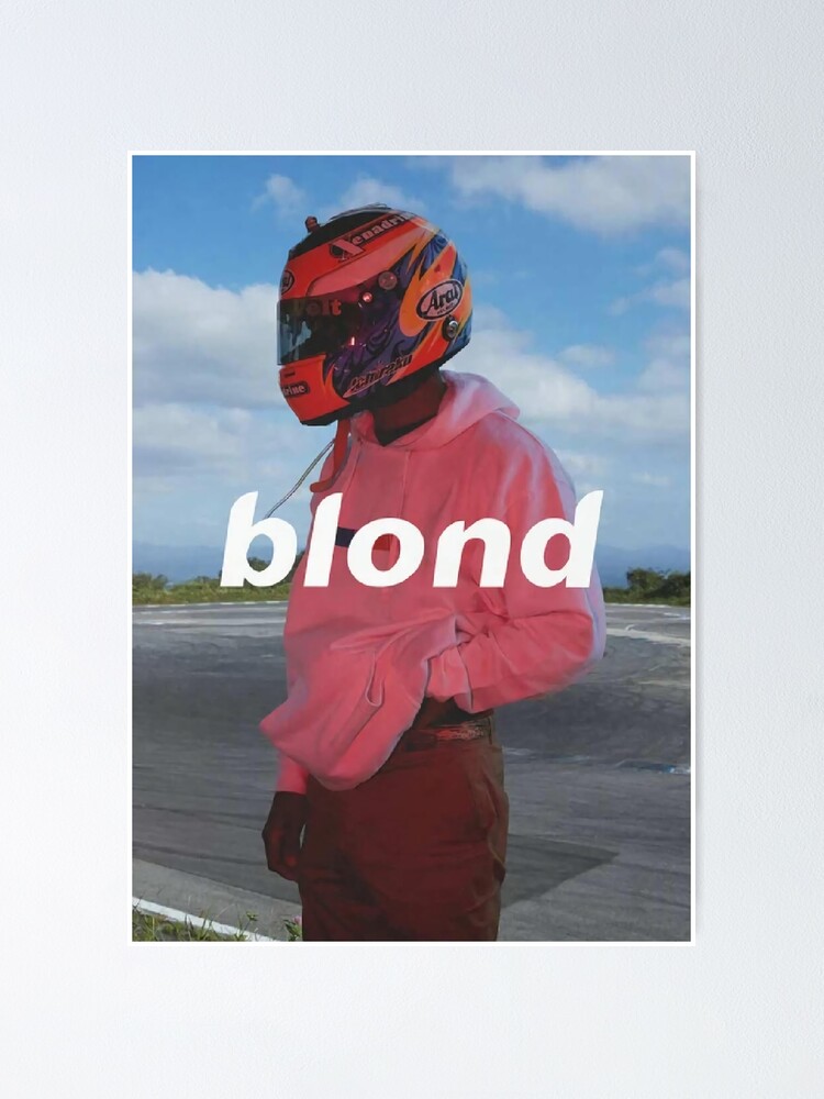 Frank Ocean Poster Helmt Blonde