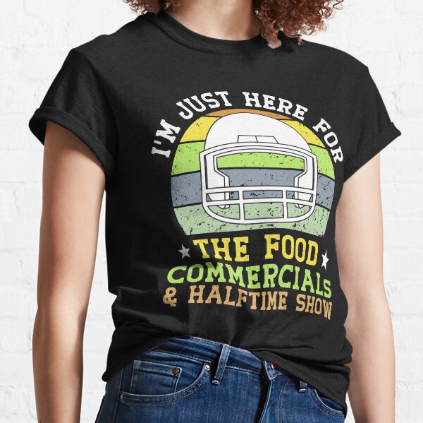 Boo Feetball Yay Commercials Funny Super Bowl Shirt