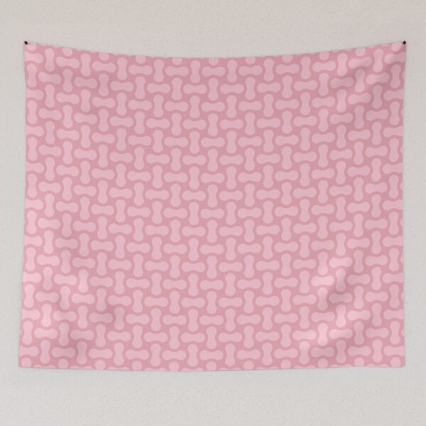 Item preview, Repeat pattern peanut pink designed and sold by Bunchable.