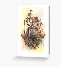 Vanitas wall telephone Greeting Card