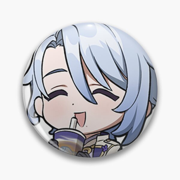Item preview, Kamisato Ayato Genshin Impact Boba Bubble Tea Meme Chibi Graphic designed and sold by Klee K.